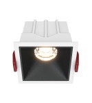 Maytoni Alfa LED Podtynkowa LED 10W 450lm 3000K Biały, Czarny DL043-01-10W3K-SQ-WB Maytoni Alfa LED Podtynkowa LED 10W 450lm 3000K Biały, Czarny DL043-01-10W3K-SQ-WB