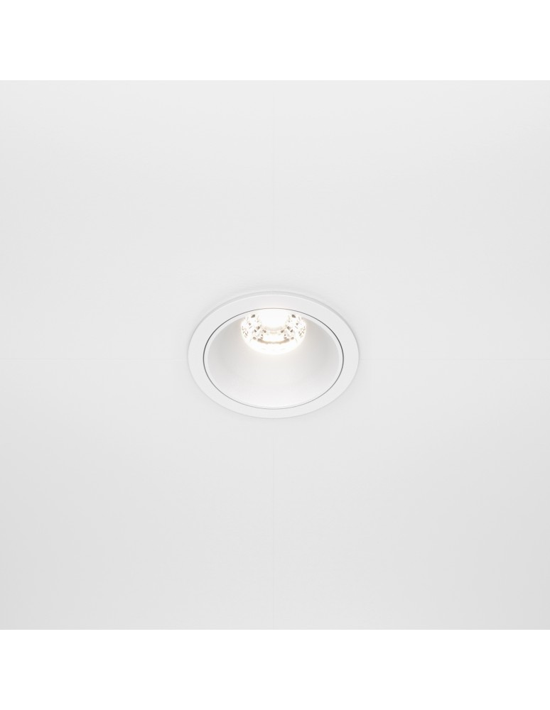 Maytoni Alfa LED Podtynkowa LED 10W 550lm 4000K Biały DL043-01-10W4K-D-RD-W