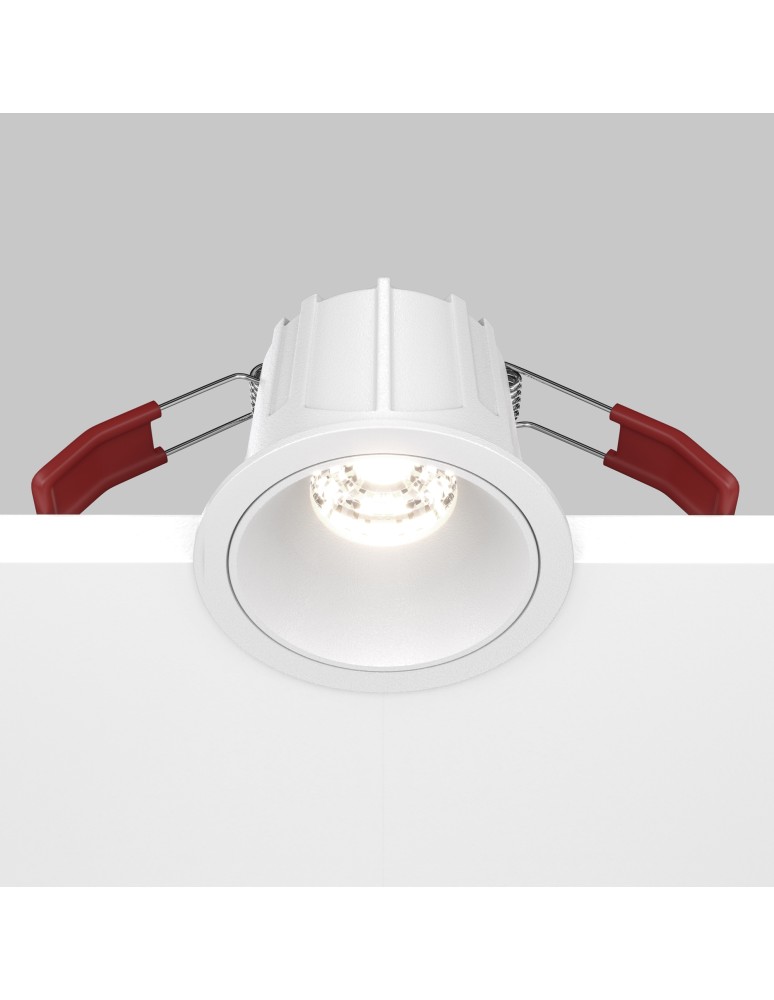 Maytoni Alfa LED Podtynkowa LED 10W 550lm 4000K Biały DL043-01-10W4K-D-RD-W