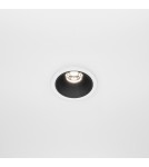 Lampy podtynkowe LED - Maytoni Alfa LED Podtynkowa LED 10W 500lm 4000K Biały, Czarny DL043-01-10W4K-D-RD-WB - product 3
