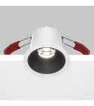 Lampy podtynkowe LED - Maytoni Alfa LED Podtynkowa LED 10W 500lm 4000K Biały, Czarny DL043-01-10W4K-D-RD-WB - product 5