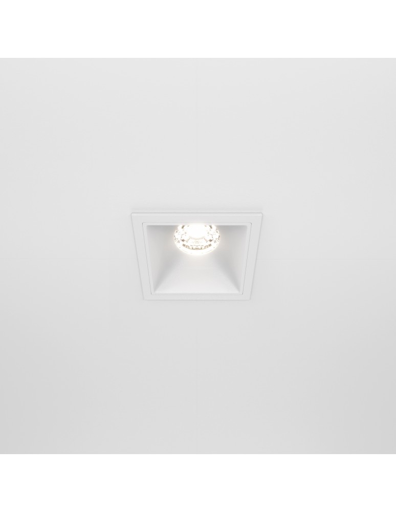 Maytoni Alfa LED Podtynkowa LED 10W 550lm 4000K Biały DL043-01-10W4K-D-SQ-W Maytoni Alfa LED Podtynkowa LED 10W 550lm 4000K Biały DL043-01-10W4K-D-SQ-W