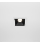 Maytoni Alfa LED Podtynkowa LED 10W 500lm 4000K Biały, Czarny DL043-01-10W4K-D-SQ-WB Maytoni Alfa LED Podtynkowa LED 10W 500lm 4000K Biały, Czarny DL043-01-10W4K-D-SQ-WB