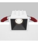 Maytoni Alfa LED Podtynkowa LED 10W 500lm 4000K Biały, Czarny DL043-01-10W4K-D-SQ-WB Maytoni Alfa LED Podtynkowa LED 10W 500lm 4000K Biały, Czarny DL043-01-10W4K-D-SQ-WB