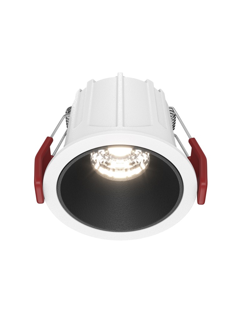 Maytoni Alfa LED Podtynkowa LED 10W 500lm 4000K Biały, Czarny DL043-01-10W4K-RD-WB