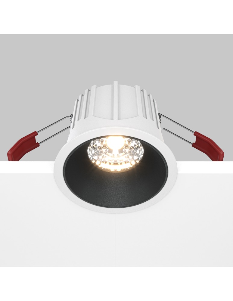 Maytoni Alfa LED Podtynkowa LED 15W 1050lm 3000K Biały, Czarny DL043-01-15W3K-D-RD-WB Maytoni Alfa LED Podtynkowa LED 15W 1050lm 3000K Biały, Czarny DL043-01-15W3K-D-RD-WB