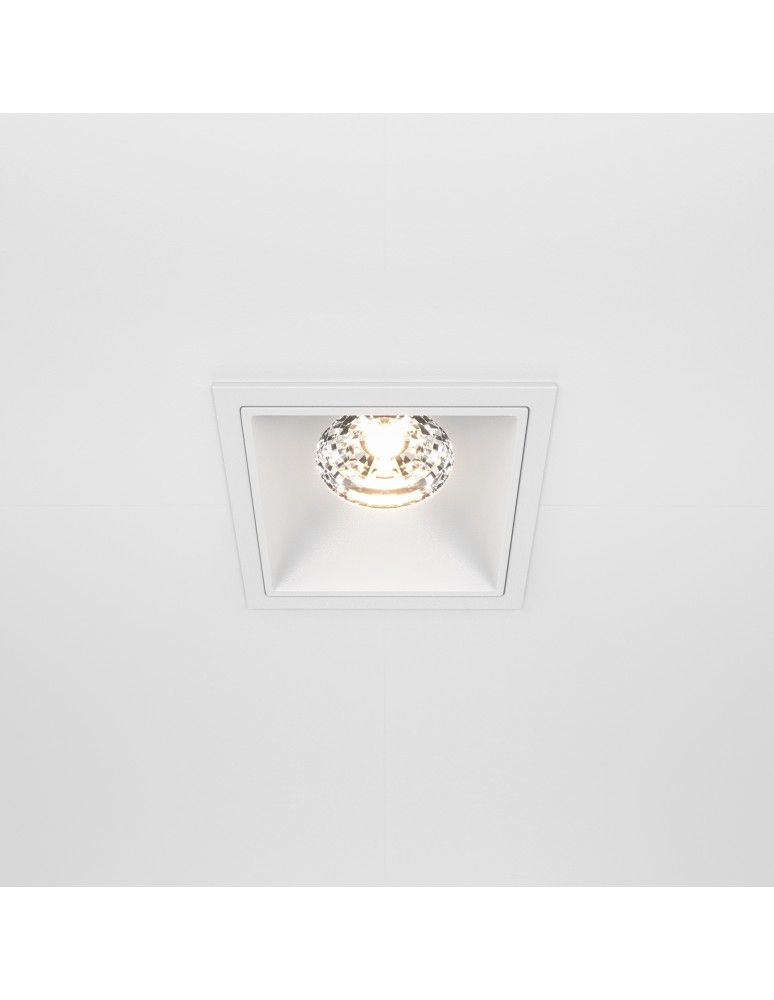 Maytoni Alfa LED Podtynkowa LED 15W 1150lm 3000K Biały DL043-01-15W3K-D-SQ-W