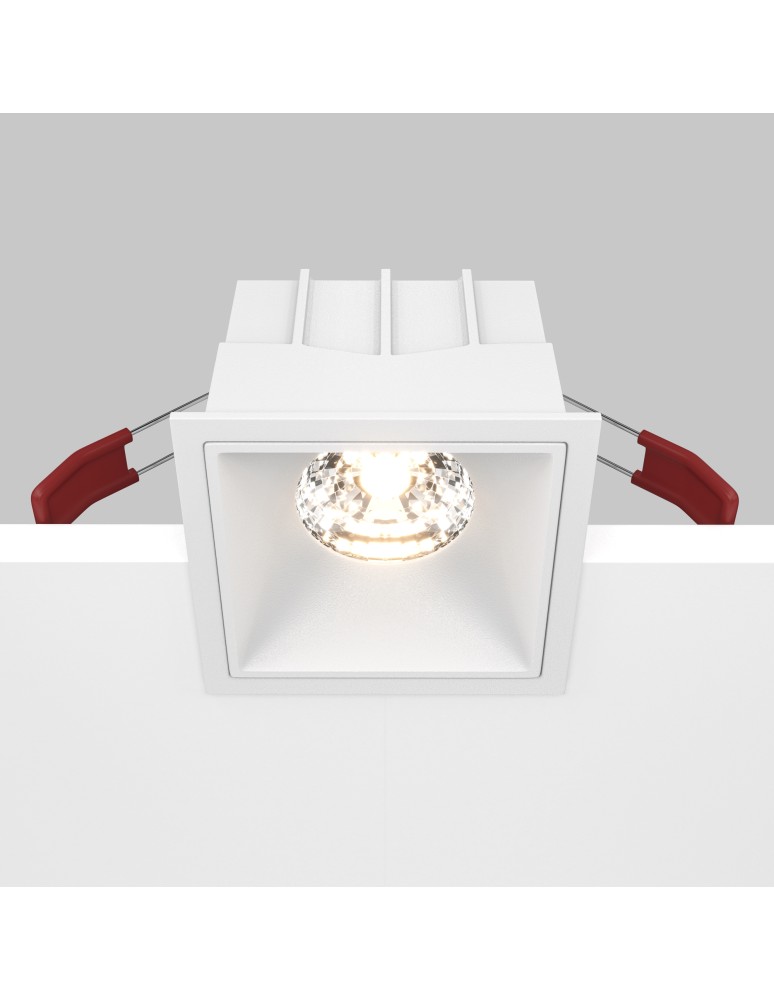 Maytoni Alfa LED Podtynkowa LED 15W 1150lm 3000K Biały DL043-01-15W3K-D-SQ-W