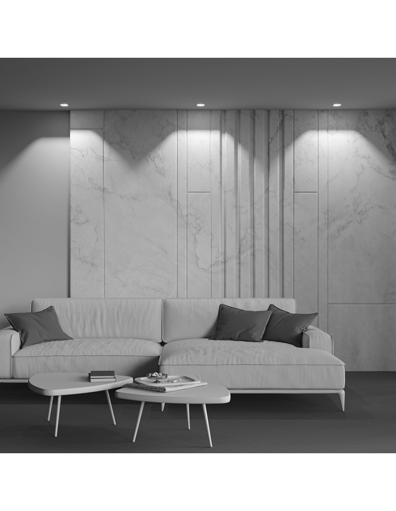 Maytoni Alfa LED Podtynkowa LED 15W 1150lm 3000K Biały DL043-01-15W3K-D-SQ-W