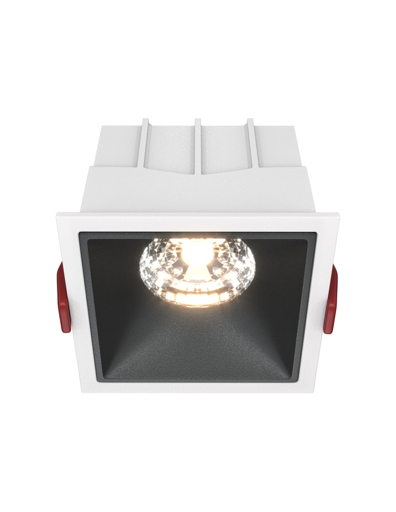 Maytoni Alfa LED Podtynkowa LED 15W 1050lm 3000K Biały, Czarny DL043-01-15W3K-D-SQ-WB Maytoni Alfa LED Podtynkowa LED 15W 1050lm 3000K Biały, Czarny DL043-01-15W3K-D-SQ-WB