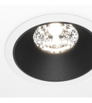 Lampy podtynkowe LED - Maytoni Alfa LED Podtynkowa LED 15W 1150lm 4000K Biały, Czarny DL043-01-15W4K-D-RD-WB - product 2