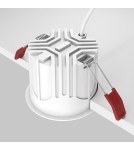 Lampy podtynkowe LED - Maytoni Alfa LED Podtynkowa LED 15W 1150lm 4000K Biały, Czarny DL043-01-15W4K-D-RD-WB - product 4