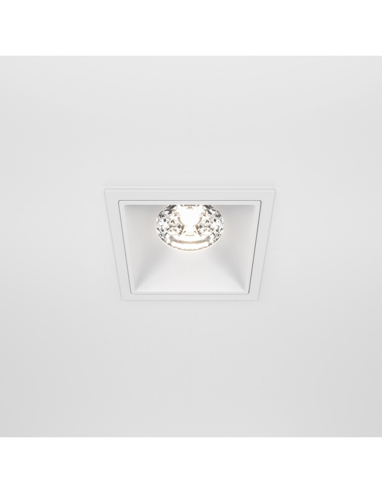 Maytoni Alfa LED Podtynkowa LED 15W 1250lm 4000K Biały DL043-01-15W4K-D-SQ-W Maytoni Alfa LED Podtynkowa LED 15W 1250lm 4000K Biały DL043-01-15W4K-D-SQ-W