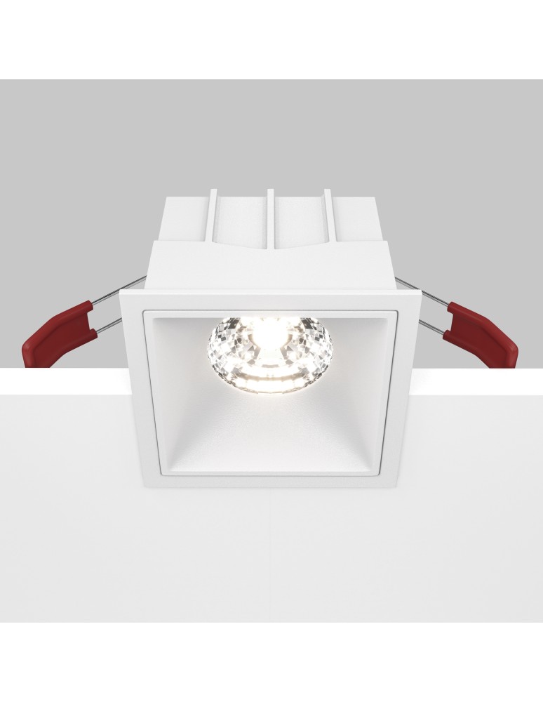 Maytoni Alfa LED Podtynkowa LED 15W 1250lm 4000K Biały DL043-01-15W4K-D-SQ-W Maytoni Alfa LED Podtynkowa LED 15W 1250lm 4000K Biały DL043-01-15W4K-D-SQ-W