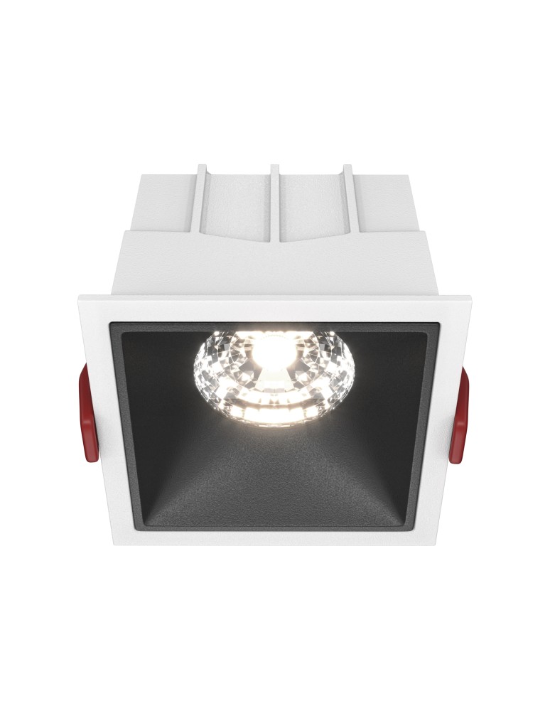 Maytoni Alfa LED Podtynkowa LED 15W 1150lm 4000K Biały, Czarny DL043-01-15W4K-D-SQ-WB Maytoni Alfa LED Podtynkowa LED 15W 1150lm 4000K Biały, Czarny DL043-01-15W4K-D-SQ-WB