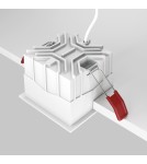 Maytoni Alfa LED Podtynkowa LED 15W 1150lm 4000K Biały, Czarny DL043-01-15W4K-D-SQ-WB Maytoni Alfa LED Podtynkowa LED 15W 1150lm 4000K Biały, Czarny DL043-01-15W4K-D-SQ-WB