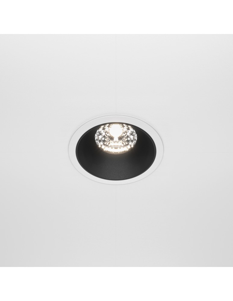 Maytoni Alfa LED Podtynkowa LED 15W 1150lm 4000K Biały, Czarny DL043-01-15W4K-RD-WB
