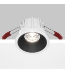 Lampy podtynkowe LED - Maytoni Alfa LED Podtynkowa LED 15W 1150lm 4000K Biały, Czarny DL043-01-15W4K-RD-WB - product 5