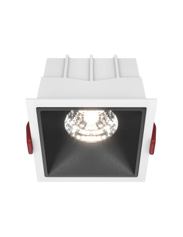 Maytoni Alfa LED Podtynkowa LED 15W 1150lm 4000K Biały, Czarny DL043-01-15W4K-SQ-WB
