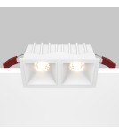 Maytoni Alfa LED Podtynkowa LED 20W 1000lm 3000K Biały DL043-02-10W3K-D-SQ-W Maytoni Alfa LED Podtynkowa LED 20W 1000lm 3000K Biały DL043-02-10W3K-D-SQ-W