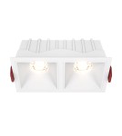 Maytoni Alfa LED Podtynkowa LED 20W 1000lm 3000K Biały DL043-02-10W3K-SQ-W Maytoni Alfa LED Podtynkowa LED 20W 1000lm 3000K Biały DL043-02-10W3K-SQ-W