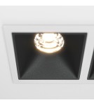 Maytoni Alfa LED Podtynkowa LED 20W 900lm 3000K Biały, Czarny DL043-02-10W3K-SQ-WB Maytoni Alfa LED Podtynkowa LED 20W 900lm 3000K Biały, Czarny DL043-02-10W3K-SQ-WB
