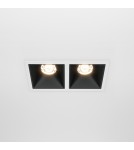 Maytoni Alfa LED Podtynkowa LED 20W 900lm 3000K Biały, Czarny DL043-02-10W3K-SQ-WB Maytoni Alfa LED Podtynkowa LED 20W 900lm 3000K Biały, Czarny DL043-02-10W3K-SQ-WB