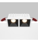 Maytoni Alfa LED Podtynkowa LED 20W 900lm 3000K Biały, Czarny DL043-02-10W3K-SQ-WB Maytoni Alfa LED Podtynkowa LED 20W 900lm 3000K Biały, Czarny DL043-02-10W3K-SQ-WB