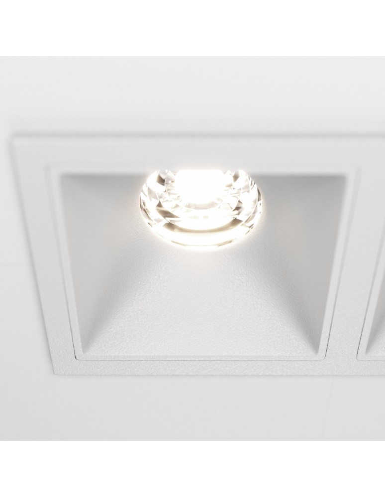Maytoni Alfa LED Podtynkowa LED 20W 1100lm 4000K Biały DL043-02-10W4K-D-SQ-W Maytoni Alfa LED Podtynkowa LED 20W 1100lm 4000K Biały DL043-02-10W4K-D-SQ-W