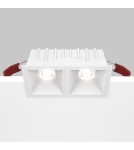 Maytoni Alfa LED Podtynkowa LED 20W 1100lm 4000K Biały DL043-02-10W4K-D-SQ-W Maytoni Alfa LED Podtynkowa LED 20W 1100lm 4000K Biały DL043-02-10W4K-D-SQ-W