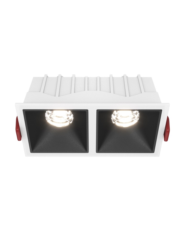 Maytoni Alfa LED Podtynkowa LED 20W 1000lm 4000K Biały, Czarny DL043-02-10W4K-D-SQ-WB Maytoni Alfa LED Podtynkowa LED 20W 1000lm 4000K Biały, Czarny DL043-02-10W4K-D-SQ-WB