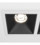 Maytoni Alfa LED Podtynkowa LED 20W 1000lm 4000K Biały, Czarny DL043-02-10W4K-D-SQ-WB Maytoni Alfa LED Podtynkowa LED 20W 1000lm 4000K Biały, Czarny DL043-02-10W4K-D-SQ-WB