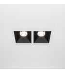 Maytoni Alfa LED Podtynkowa LED 20W 1000lm 4000K Biały, Czarny DL043-02-10W4K-D-SQ-WB Maytoni Alfa LED Podtynkowa LED 20W 1000lm 4000K Biały, Czarny DL043-02-10W4K-D-SQ-WB