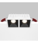 Maytoni Alfa LED Podtynkowa LED 20W 1000lm 4000K Biały, Czarny DL043-02-10W4K-D-SQ-WB Maytoni Alfa LED Podtynkowa LED 20W 1000lm 4000K Biały, Czarny DL043-02-10W4K-D-SQ-WB