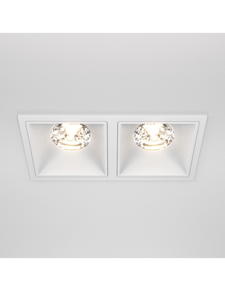 Maytoni Alfa LED Podtynkowa LED 30W 2250lm 3000K Biały DL043-02-15W3K-D-SQ-W Maytoni Alfa LED Podtynkowa LED 30W 2250lm 3000K Biały DL043-02-15W3K-D-SQ-W