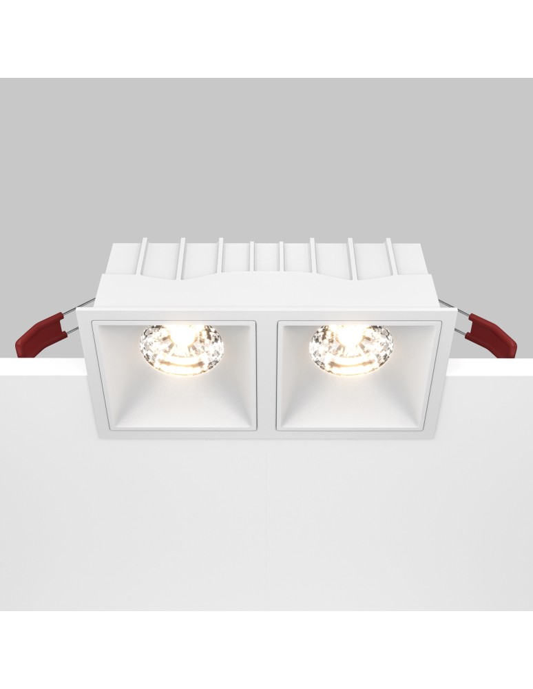 Maytoni Alfa LED Podtynkowa LED 30W 2250lm 3000K Biały DL043-02-15W3K-D-SQ-W Maytoni Alfa LED Podtynkowa LED 30W 2250lm 3000K Biały DL043-02-15W3K-D-SQ-W
