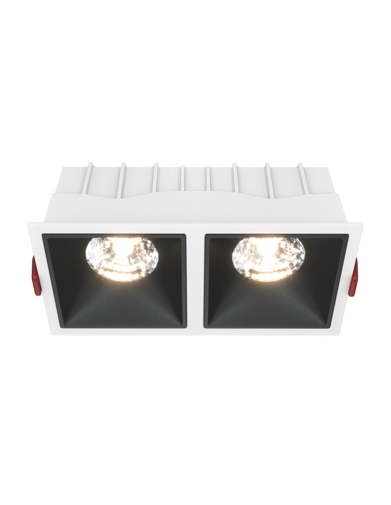 Maytoni Alfa LED Podtynkowa LED 30W 2100lm 3000K Biały, Czarny DL043-02-15W3K-D-SQ-WB Maytoni Alfa LED Podtynkowa LED 30W 2100lm 3000K Biały, Czarny DL043-02-15W3K-D-SQ-WB
