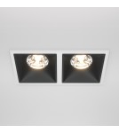 Maytoni Alfa LED Podtynkowa LED 30W 2100lm 3000K Biały, Czarny DL043-02-15W3K-D-SQ-WB Maytoni Alfa LED Podtynkowa LED 30W 2100lm 3000K Biały, Czarny DL043-02-15W3K-D-SQ-WB