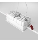 Maytoni Alfa LED Podtynkowa LED 30W 2100lm 3000K Biały, Czarny DL043-02-15W3K-D-SQ-WB Maytoni Alfa LED Podtynkowa LED 30W 2100lm 3000K Biały, Czarny DL043-02-15W3K-D-SQ-WB