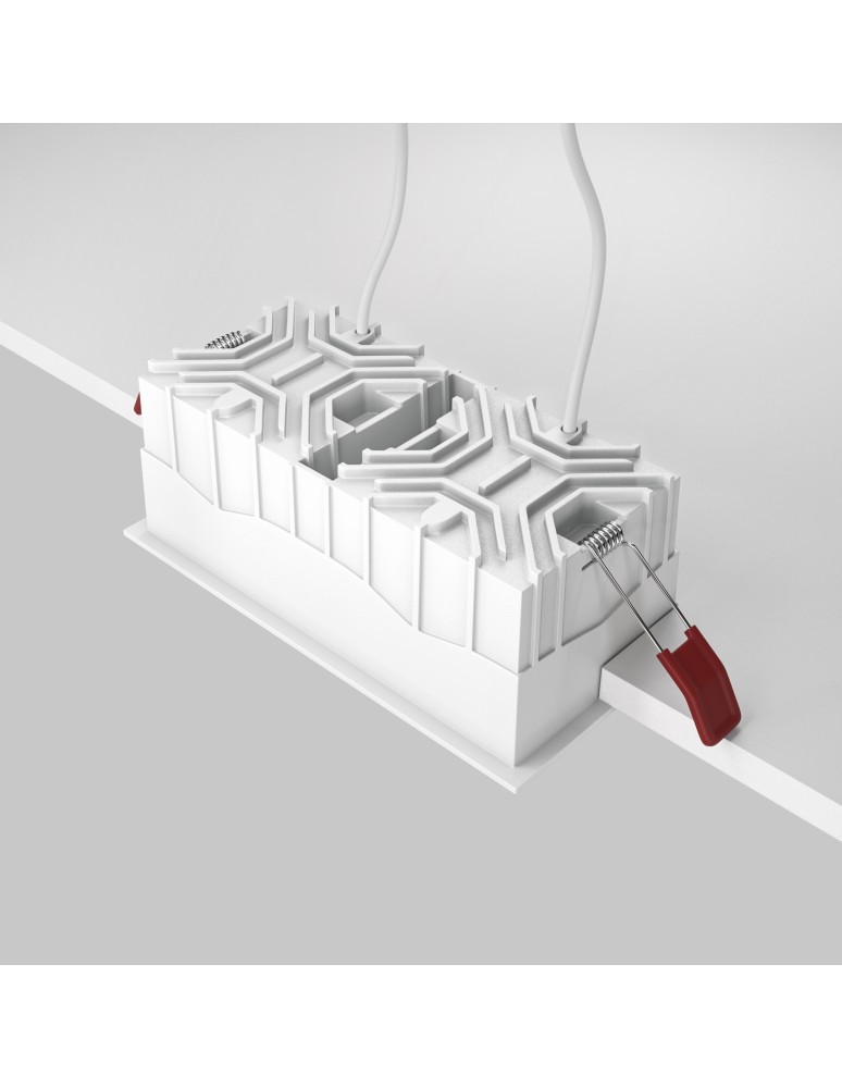 Maytoni Alfa LED Podtynkowa LED 30W 2250lm 3000K Biały DL043-02-15W3K-SQ-W