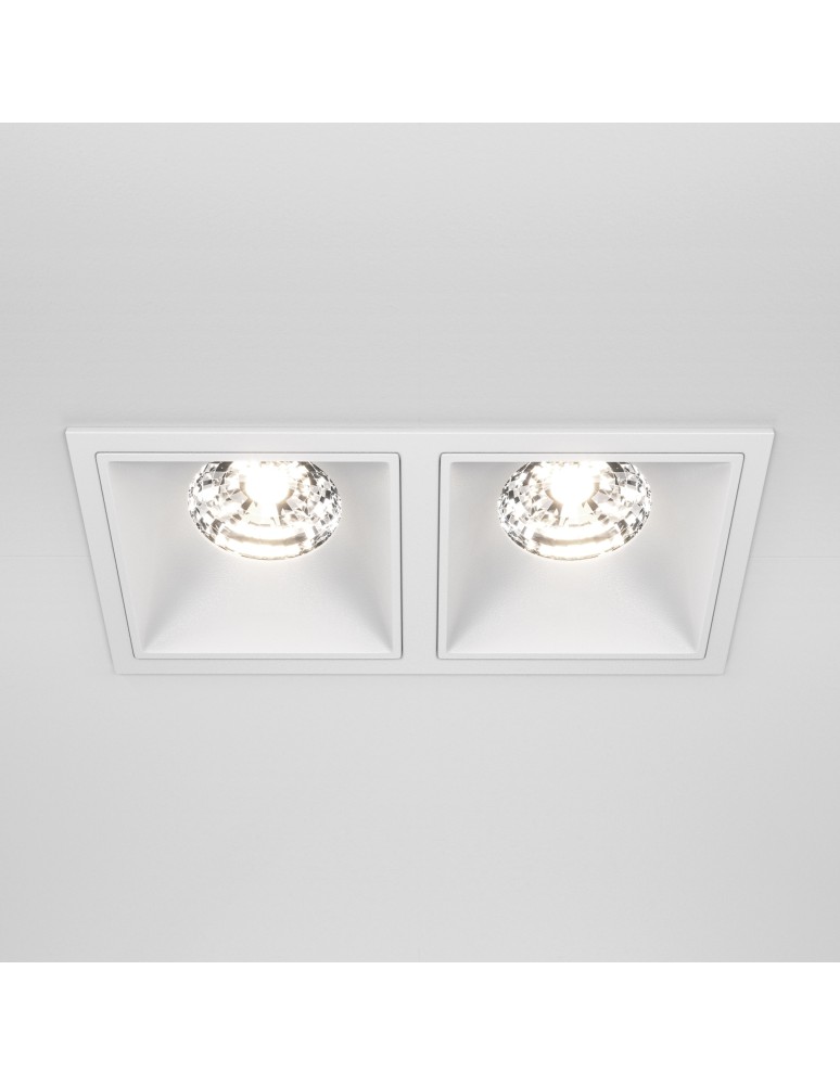Maytoni Alfa LED Podtynkowa LED 30W 2500lm 4000K Biały DL043-02-15W4K-D-SQ-W Maytoni Alfa LED Podtynkowa LED 30W 2500lm 4000K Biały DL043-02-15W4K-D-SQ-W
