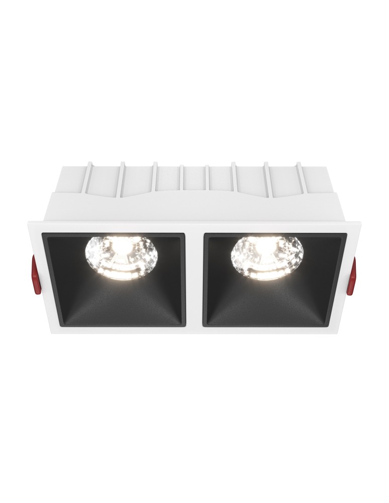 Maytoni Alfa LED Podtynkowa LED 30W 2350lm 4000K Biały, Czarny DL043-02-15W4K-SQ-WB Maytoni Alfa LED Podtynkowa LED 30W 2350lm 4000K Biały, Czarny DL043-02-15W4K-SQ-WB