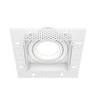 Lampy podtynkowe bezramkowe - trimless - Maytoni Atom Podtynkowa Bezramkowa 1xGU10 50W Biały DL003-01-W - product 1