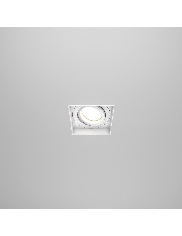 Maytoni Atom Podtynkowa Bezramkowa 1xGU10 50W Biały DL003-01-W