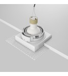 Lampy podtynkowe bezramkowe - trimless - Maytoni Atom Podtynkowa Bezramkowa 1xGU10 50W Biały DL003-01-W - product 5