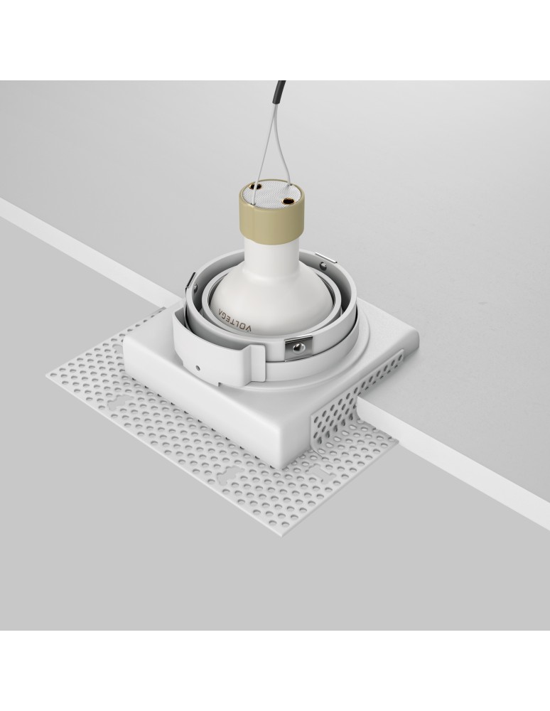 Maytoni Atom Podtynkowa Bezramkowa 1xGU10 50W Biały DL003-01-W