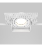 Lampy podtynkowe bezramkowe - trimless - Maytoni Atom Podtynkowa Bezramkowa 1xGU10 50W Biały DL003-01-W - product 6