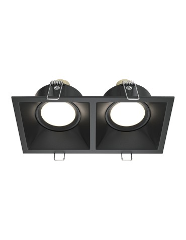 Maytoni Dot Podtynkowa 2xGU10 50W Black DL029-2-02B