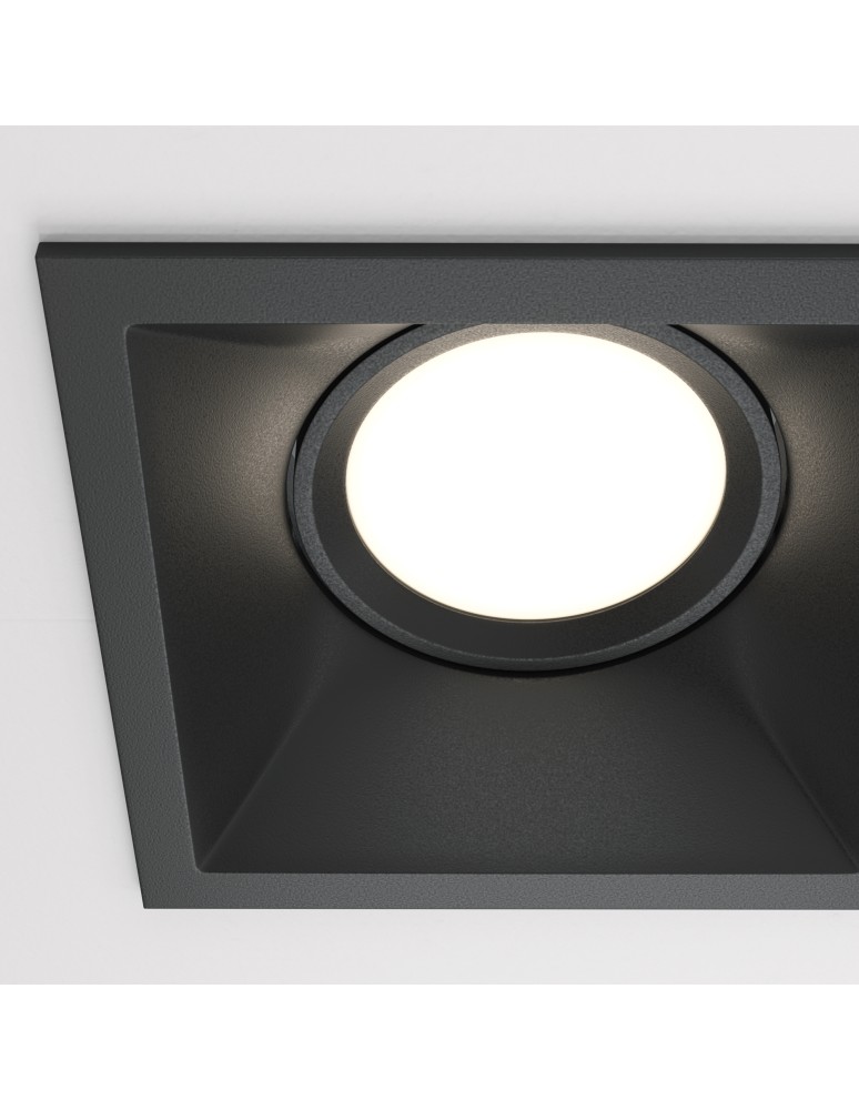 Maytoni Dot Podtynkowa 2xGU10 50W Black DL029-2-02B Maytoni Dot Podtynkowa 2xGU10 50W Black DL029-2-02B