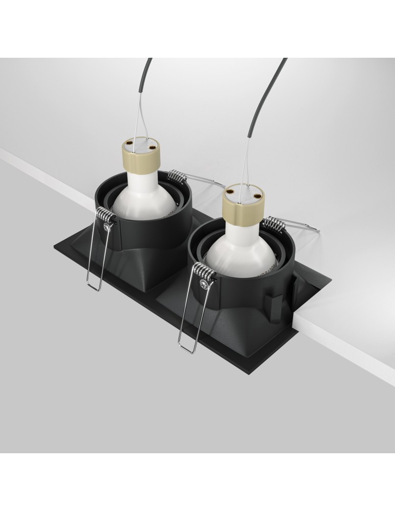 Maytoni Dot Podtynkowa 2xGU10 50W Black DL029-2-02B Maytoni Dot Podtynkowa 2xGU10 50W Black DL029-2-02B